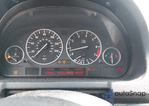 2006 BMW X5 3.0I z USA, uszkodzony, nr VIN 5UXFA13586LY45219